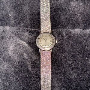 Longines women’s watch 14k gold with diamonds